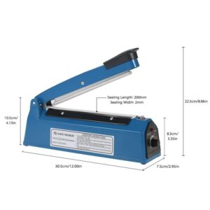 200mm Electric Impulse Sealer for PP/PE Bags Plastic