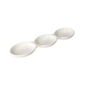 Ceramic 3 grid platter