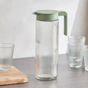 5 piece glass pitchers