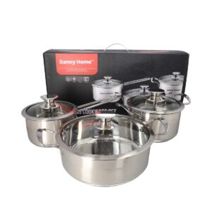 Stainless Steel Cookware set 6pcs Danny Home